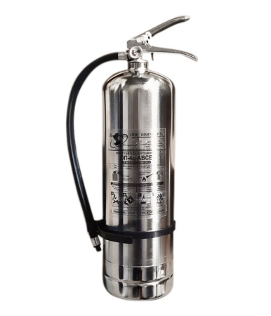ОП-4(з)-ABCE хромированный Бонус-Вита огнетушитель порошковый
