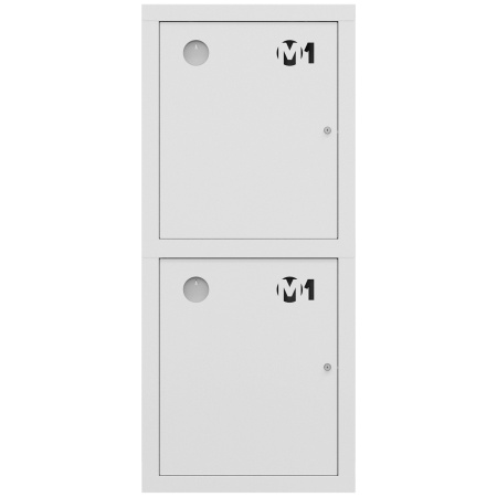 ШП-К-003-21 "Т" ВЗБ М01 левый шкаф пожарный с почтовыми замками (встроенный, закрытый, белый) ШП-К-003-21 "Т" ВЗБ М01 левый шкаф пожарный с почтовыми замками (встроенный, закрытый, белый)