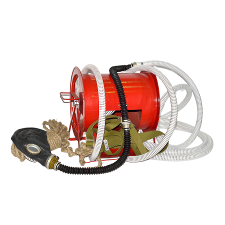 ПШ-20 ЭРВ с электроручной воздуходувкой противогаз шланговый резиновый ШПМ ПШ-20 ЭРВ с электроручной воздуходувкой противогаз шланговый резиновый ШПМ