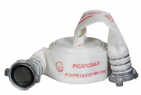 РПМ(В)-100-1,2-УХЛ1 "Премиум" с головками (20±1м) "Русарсенал" рукав пожарный напорный морозостойкий РПМ(В)-100-1,2-УХЛ1 "Премиум" с головками (20±1м) "Русарсенал" рукав пожарный напорный морозостойкий