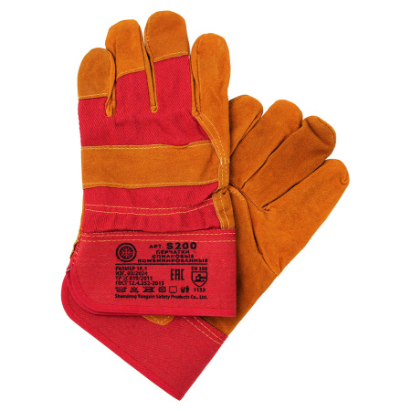 Перчатки комбинированные со спилком  Перчатки комбинированные со спилком