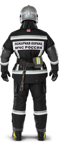 БОП тип У вид Т, категория 1-а, модель БОП-2 (муж.96-100, 182/188, серый) боевая одежда пожарного