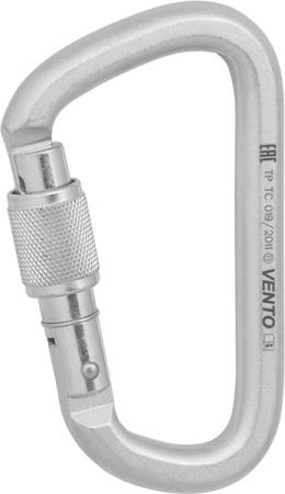 Карабин стальной Универсальный с муфтой Vento