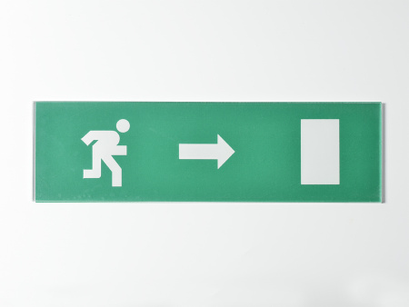 Сменное табло "Человек вправо в дверь" для светоуказателя Молния Сменное табло "Человек вправо в дверь" для светоуказателя Молния