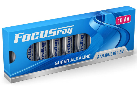 FOCUSray LR6/BOX10 Super Alkaline АА 1/24/48 батарейка