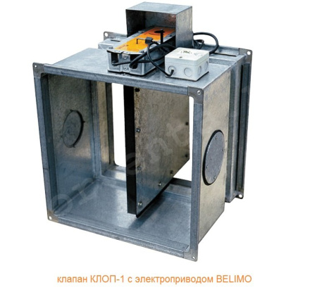 КЛОП-1(60)-НЗ-250х250-ЭМ(220)-Н клапан противопожарный