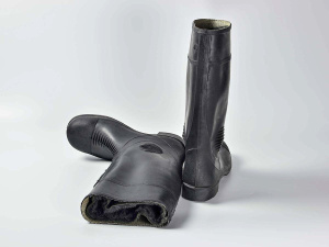 Сапоги пожарного резиновые (с вкладным чулком) р.41