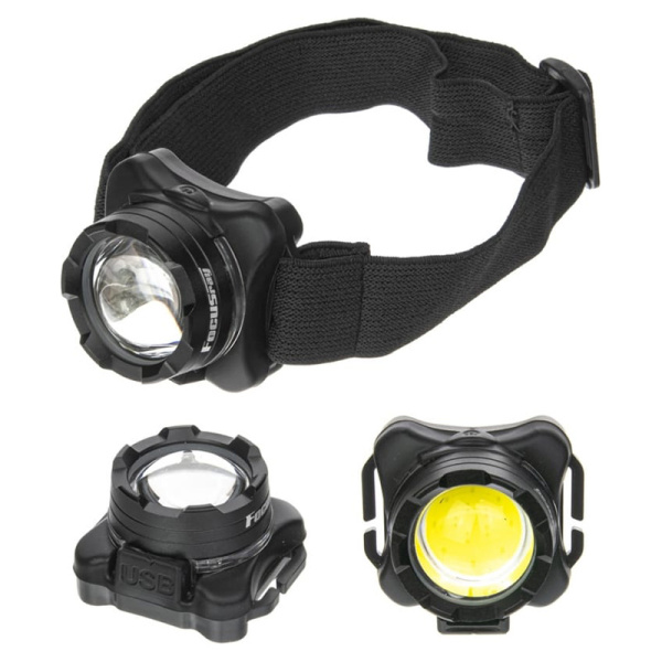 FOCUSray 1072 фонарь налобный аккумуляторный FOCUSray 1072 фонарь налобный аккумуляторный