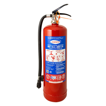 ОВЭ-5-ABCE ТЕМПЕРО огнетушитель воздушно-эмульсионный