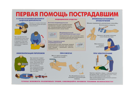 Комплект плакатов 'Уголок гражданской защиты' (А3)