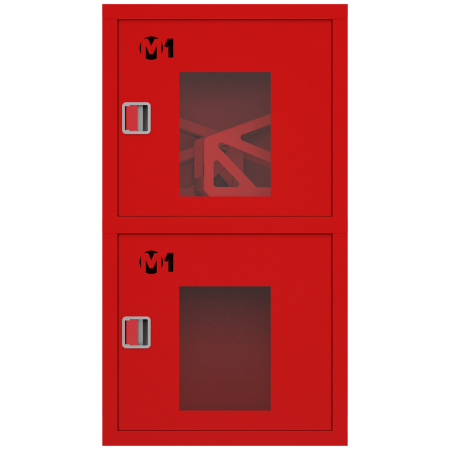 ШП-К-О-003-12 "Т" ВОК М01 ЕВРО правый шкаф пожарный с евроручками (встроенный, открытый, красный) ШП-К-О-003-12 "Т" ВОК М01 ЕВРО правый шкаф пожарный с евроручками (встроенный, открытый, красный)
