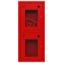 ШП-К-О-Пульс-320 ВОК левый шкаф пожарный с почтовым замком (встроенный, открытый, красный)