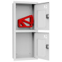 ШП-К-О-003 "Т" ВОБ М01 шкаф пожарный правый с евроручкками (встроенный, открытый, белый)