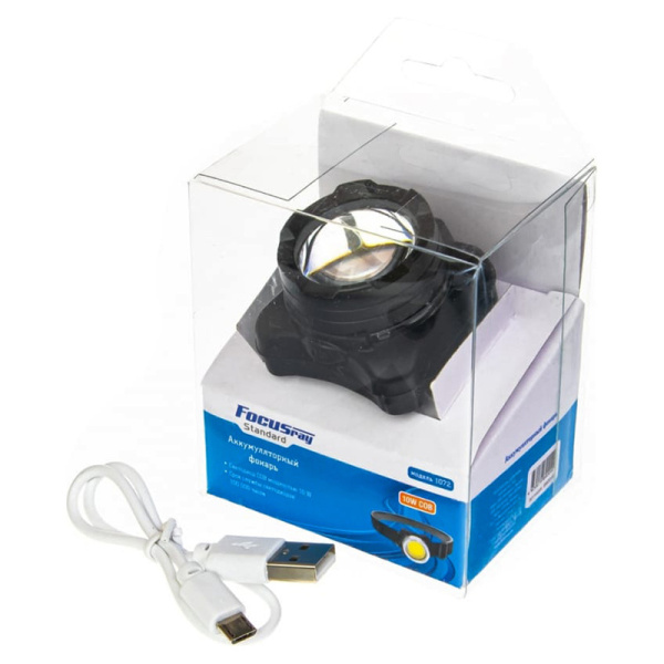 FOCUSray 1072 фонарь налобный аккумуляторный FOCUSray 1072 фонарь налобный аккумуляторный