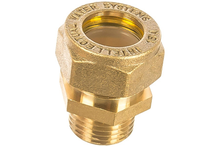 Муфта Stahlmann (М) 20х3/4 EF труба - наружная резьба (папа) Муфта Stahlmann (М) 20х3/4 EF труба - наружная резьба (папа)