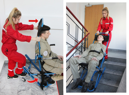 Эвакуационное лестничное кресло (ЭЛКС) САМОСПАС