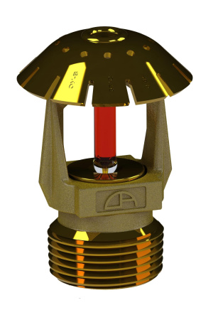 АНГАР-К160В (СУО0-РВо0,84-R3/4/P68.В3) 68°С 3/4" латунь cпринклер высокопроизводительный розеткой вверх