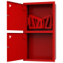 ШП-К-320-12 ВЗК левый шкаф пожарный левый с почтовыми замками (встроенный, закрытый, красный)