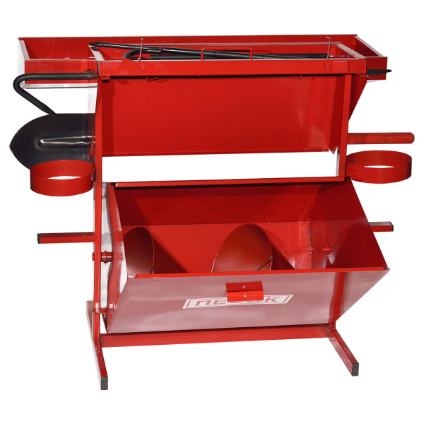 Стенд металлический закрытый Комби (с комплектующими)