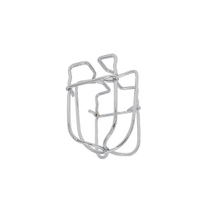 Решетка защитная спринклерная (с замком) хром