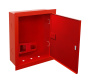 ШП-К-310 ВЗК (У) универсальный шкаф пожарный с почтовым замком (встроенный, закрытый, красный)