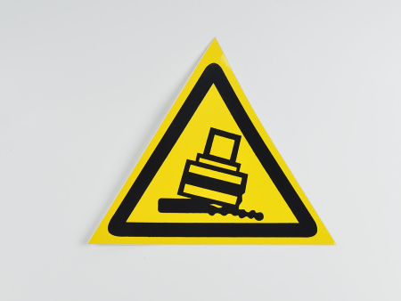 Знак W24 Осторожно. Возможно опрокидывание, 200х200х200