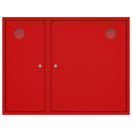 ШП-К-О-Пульс-315 НЗК правый шкаф пожарный с почтовым замком (навесной, закрытый, красный)