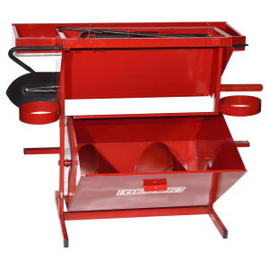 Стенд металлический закрытый Комби (с комплектующими)