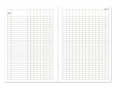 Журнал пустографок (24 графы) НПО Пульс