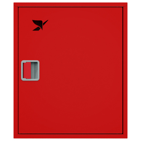 ШП-К-Пульс-310 НЗК ЕВРО правый Шкаф пожарный с евроручкой (навесной, закрытый, красный)