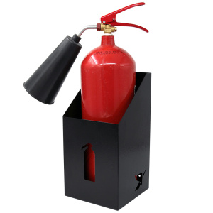 П-15 ПУЛЬС черная универсальная подставка для огнетушителя