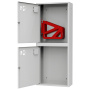 ШП-К-О-003 "Т" НЗБ М01 левый шкаф пожарный с почтовым замком (навесной, закрытый, белый)