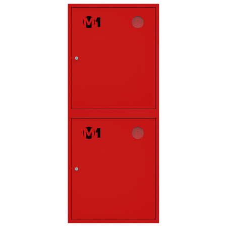 ШП-К-О-003 "Т" НЗК М01 правый шкаф пожарный с почтовым замком (навесной, закрытый, красный)