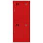 ШП-К-О-003 "Т" НЗК М01 правый шкаф пожарный с почтовым замком (навесной, закрытый, красный)