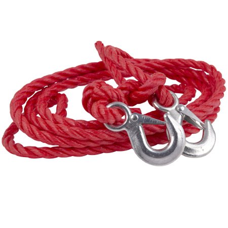 Трос буксировочный "Бурлак"(канат с двумя крюками) 5 м; 2,7 т.