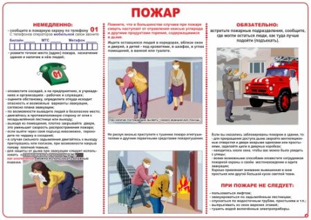 Комплект плакатов 'Уголок гражданской защиты' (А3)