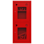 ШП-К-Пульс-320-21 ВОК правый шкаф пожарный с почтовыми замками (встроенный, открытый, красный)