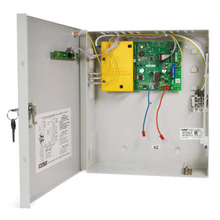 РИП-12-3/17М1-Р исп.15 12В, 3А (2 мин - 4А) источник питания с микропроц