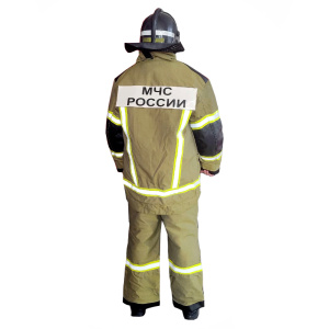 БОП комплект размер 1 (48-50) рост 2 (182-188) горчичный 2025г боевая одежда пожарного
