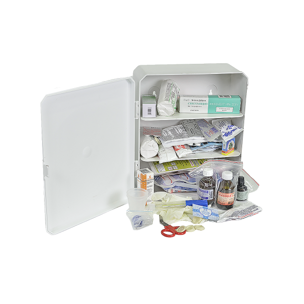 Аптечка первой помощи Производственная (пластиковый шкаф)