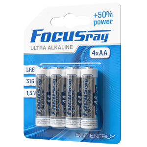 FOCUSray LR6/BL4 Ultra Alkaline 1/12/144 батарейка