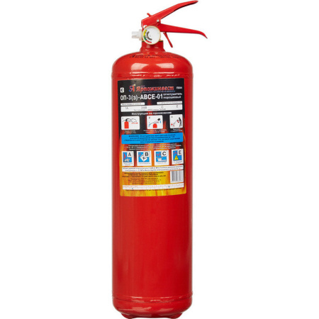 ОП-3(з)-ABCE (ЗПУ латунь) Ярпожинвест огнетушитель порошковый
