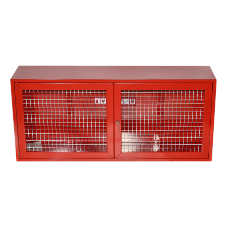 Щит пожарный закрытый с сеткой ЩПЗ-С Престиж (без комплектующих)