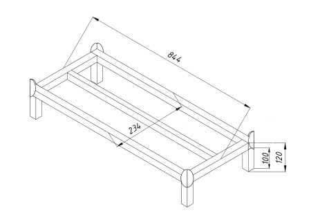 Подставка для пожарного шкафа ШПК 840х120х230 мм белая Подставка для пожарного шкафа ШПК 840х120х230 мм белая