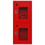 ШП-К-О-Пульс-320 ВОК ЕВРО правый шкаф пожарный с евроручкой (встроенный, открытый, красный)