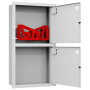ШП-К-О-Пульс-320-12 ВЗБ правый шкаф пожарный с почтовыми замками (встроенный, закрытый, белый)