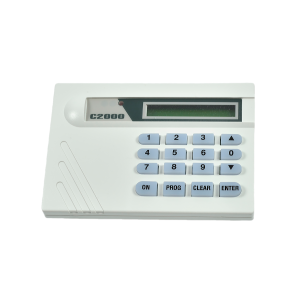 С 2000-К клавиатура ЖКИ выдача в интерфейс RS-485 команд постановки, снятия