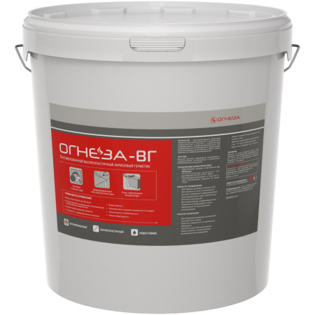 Герметик ВГ ведро 20 кг цвет красный