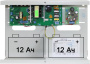 Скат-2412 24В/2, 5А; 12 В/0,5А, в режиме резерва до 2,5А, отсек под АКБ 2штх12В, 12Ач источник питания