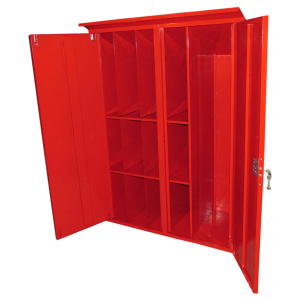 Шкаф для пожарного поста двустворчатый